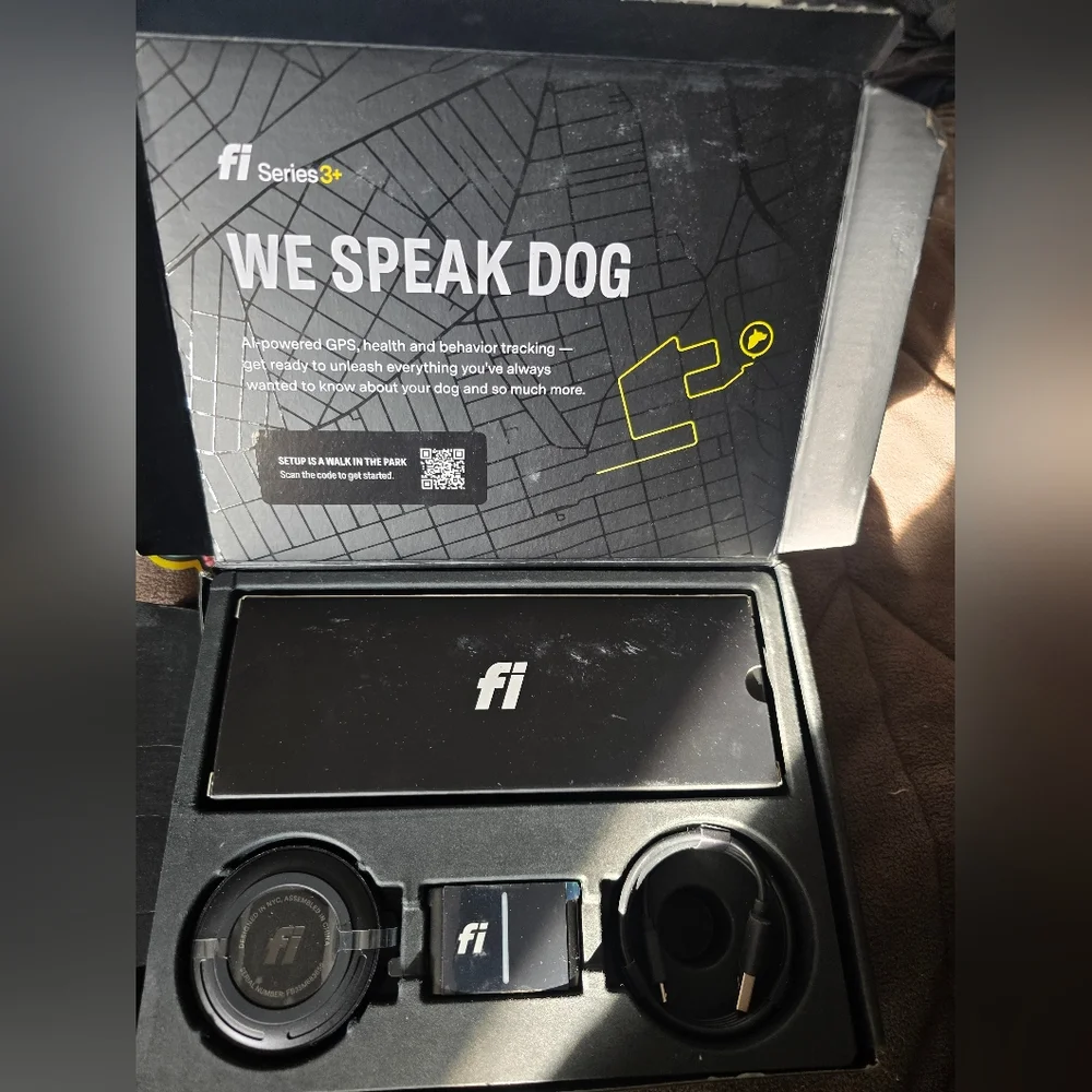 Fi FIRE! NIB! Series 3+ Smart Dog Collar Kit in Gray. Sz XS. R2S!!